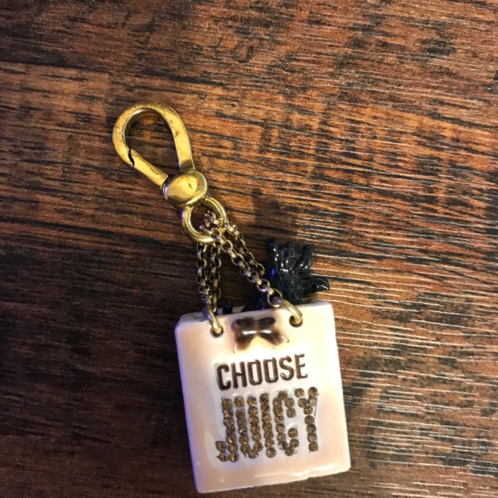 Juicy couture pendant Scotty dog in bag